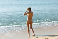 Katherine Prerija at Cola Beach